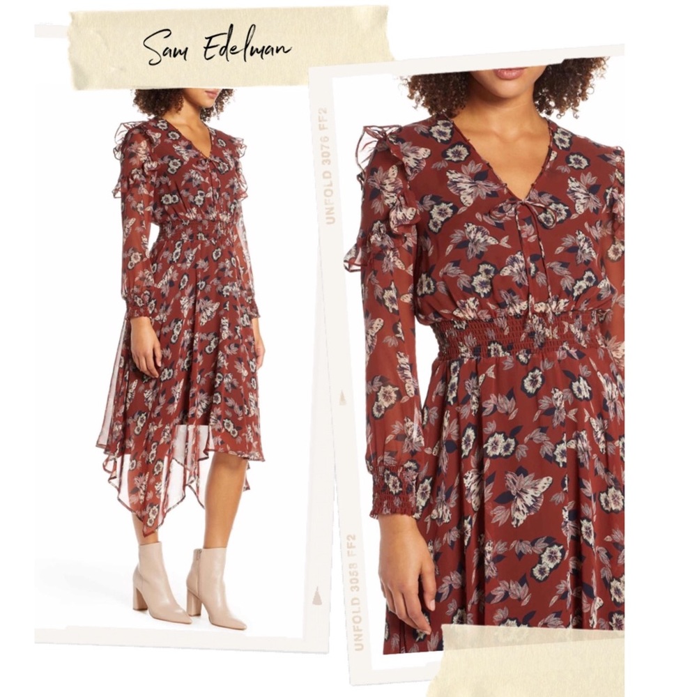 Sam Edelman Fanciful Flower Dress